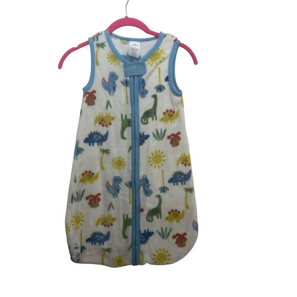 Dream Gro Other - Dream Gro Baby Multicolor Dinasoaur Print Sleeping Bag 6-9 Months